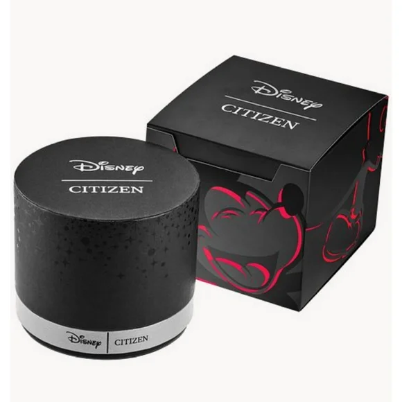 CITIZEN Disney Mickey Mouse Eco Drive Black Mens Watch - Picture 5 of 6